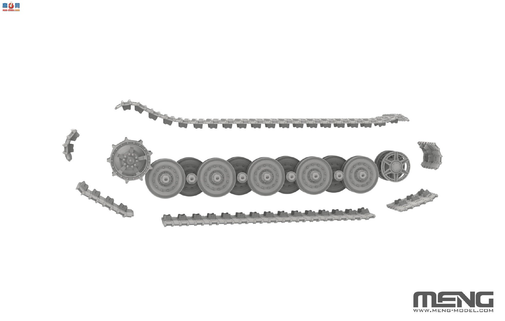 ��MENG��Ʒ��72-011 �¹�����̹��Sd.Kfz.182��������������������ͣ�