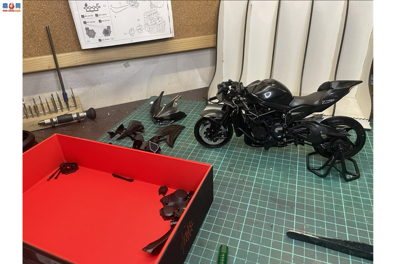 ��MENG�����������ó�����ھ� Kawasaki Ninja H2R