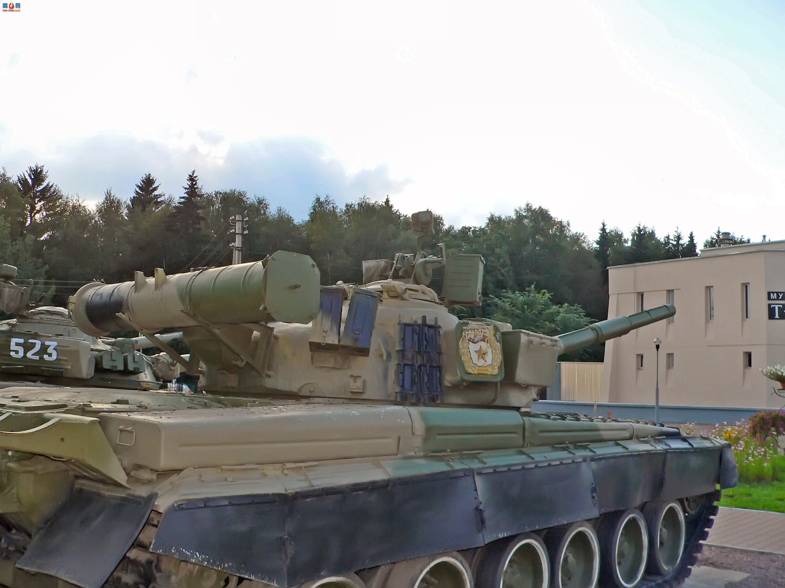 �� T-80B ��ս̹��