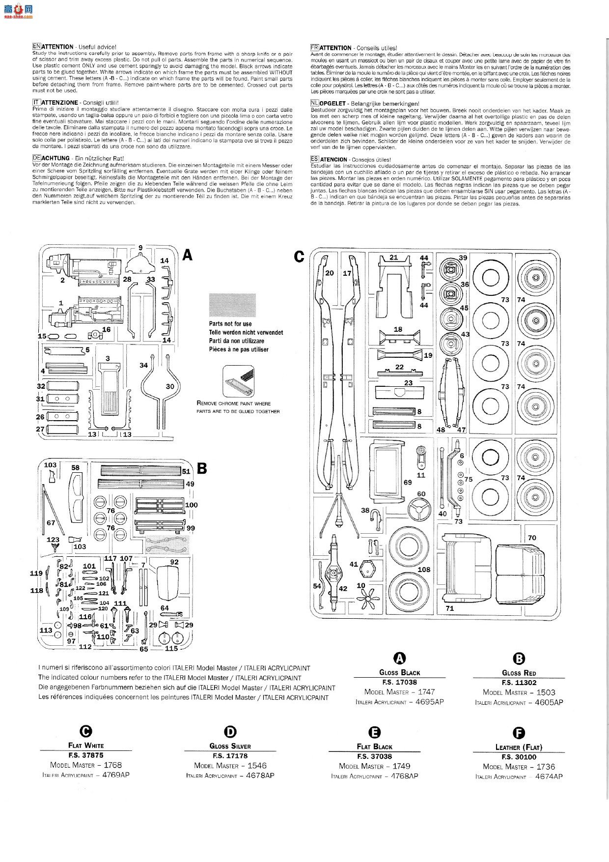 ����� ITALERI �ܳ� 3706 �������˸��������