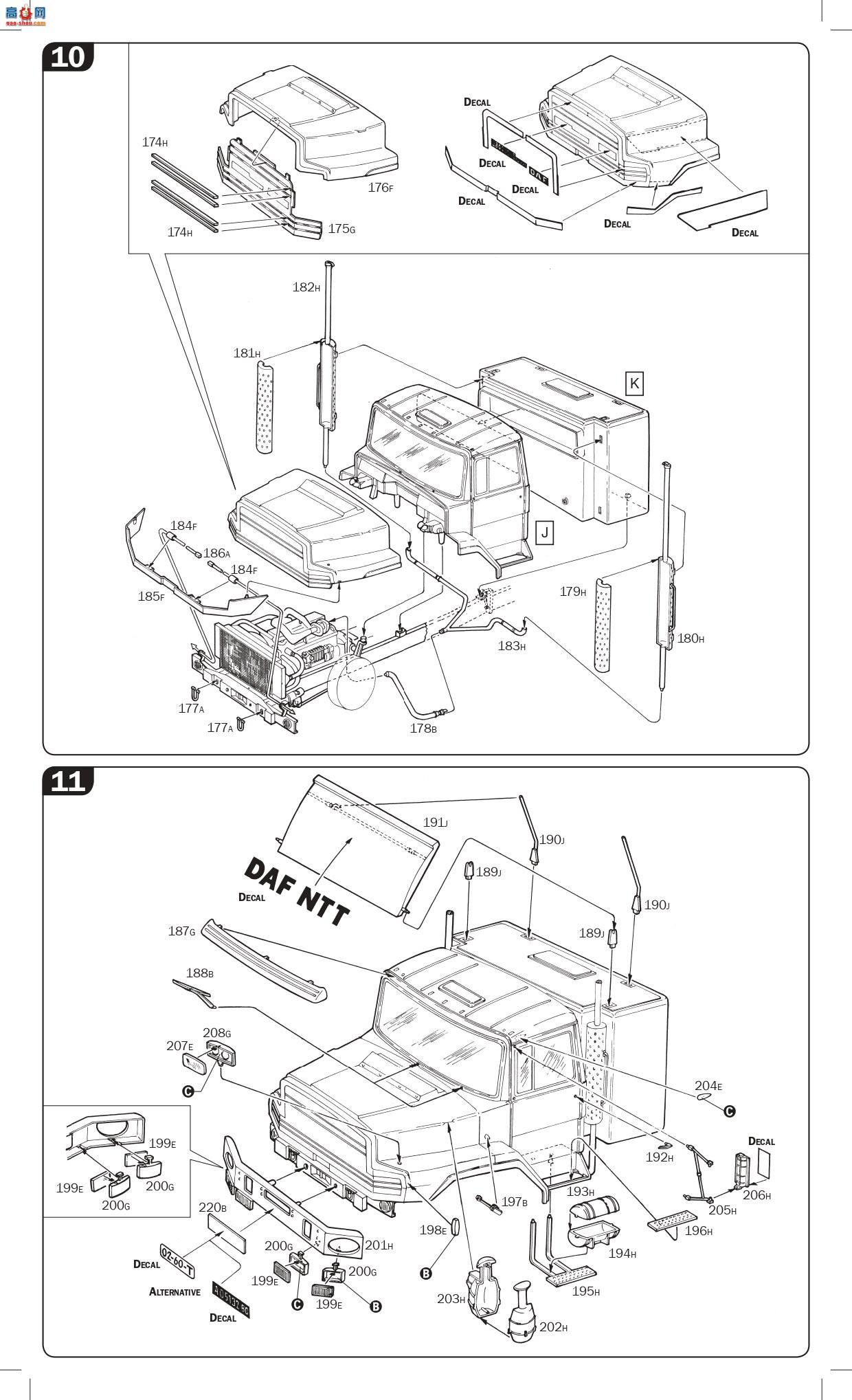 ����� ITALERI ���� 0765 DAF 2800 NTT Cattleman