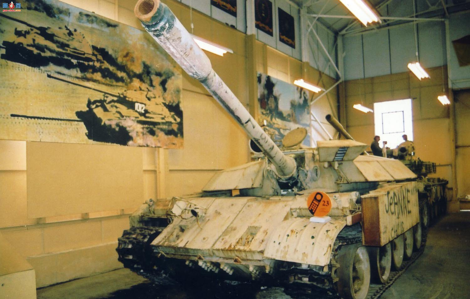 �� ������ T-55A Enigma ��ս̹���ڹ�������ͼ��