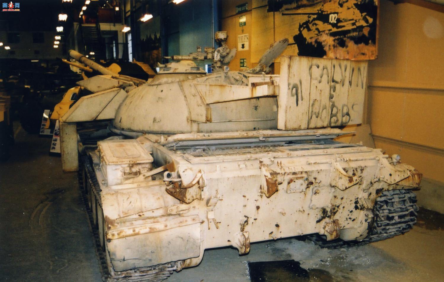 �� ������ T-55A Enigma ��ս̹���ڹ�������ͼ��