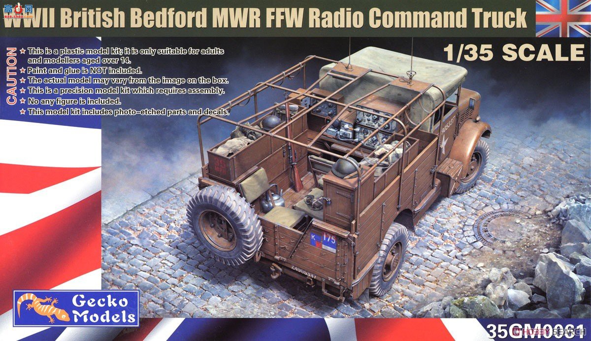 �ڻ� ���� 35GM0061 Bedford MWR FFW ���ߵ�ָ�ӳ�-