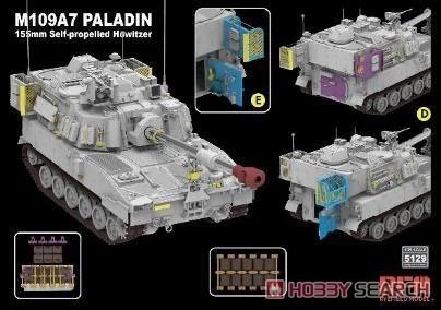 ���� ̹�� 5129 M109A7 ʥ��ʿ155�������л��ڴ�����ǹ�ܺͿɶ��Ĵ�