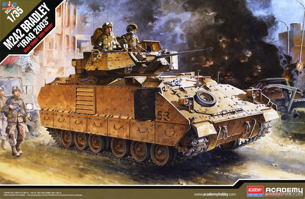 ������ ACADEMY ս�� AM13205 ��M2A2���׵���װ�׳�