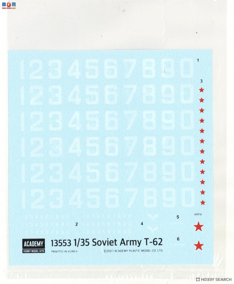 ������ACADEMY ̹�� AM13553 T-62��ս̹��