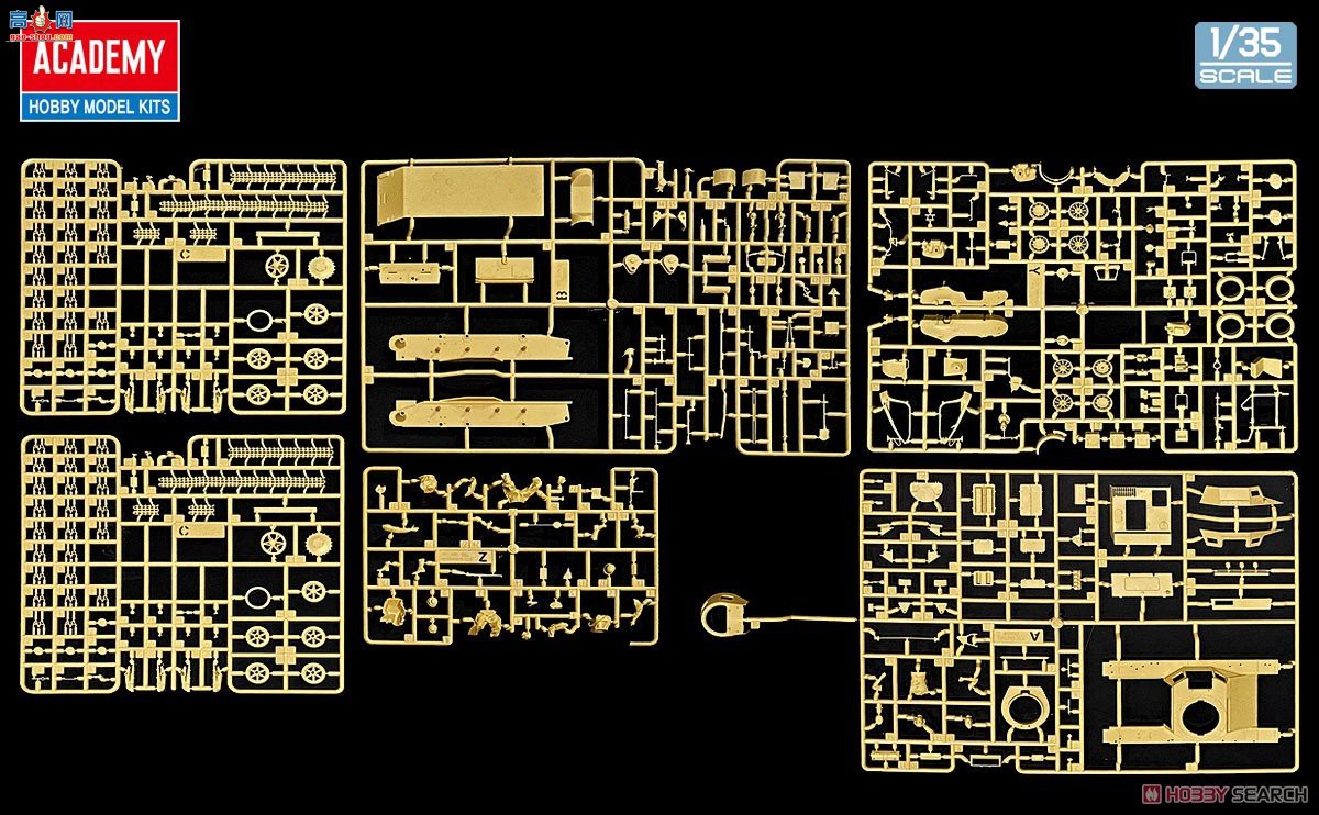 ������ACADEMY ̹�� AM13556 Panzer I Type B &amp; KS750 Ħ��