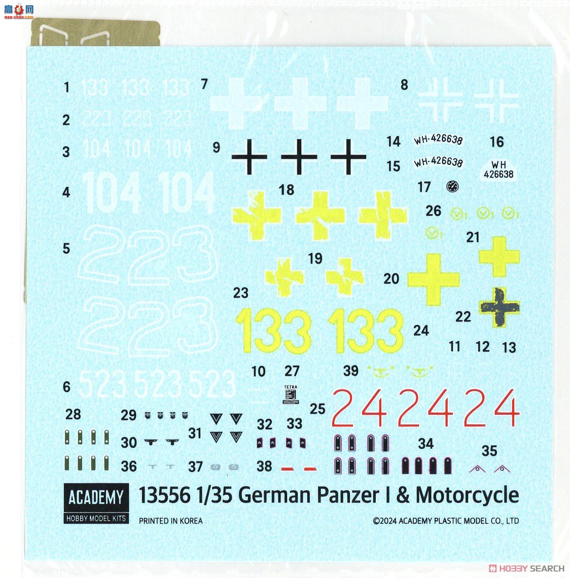 ������ACADEMY ̹�� AM13556 Panzer I Type B &amp; KS750 Ħ��