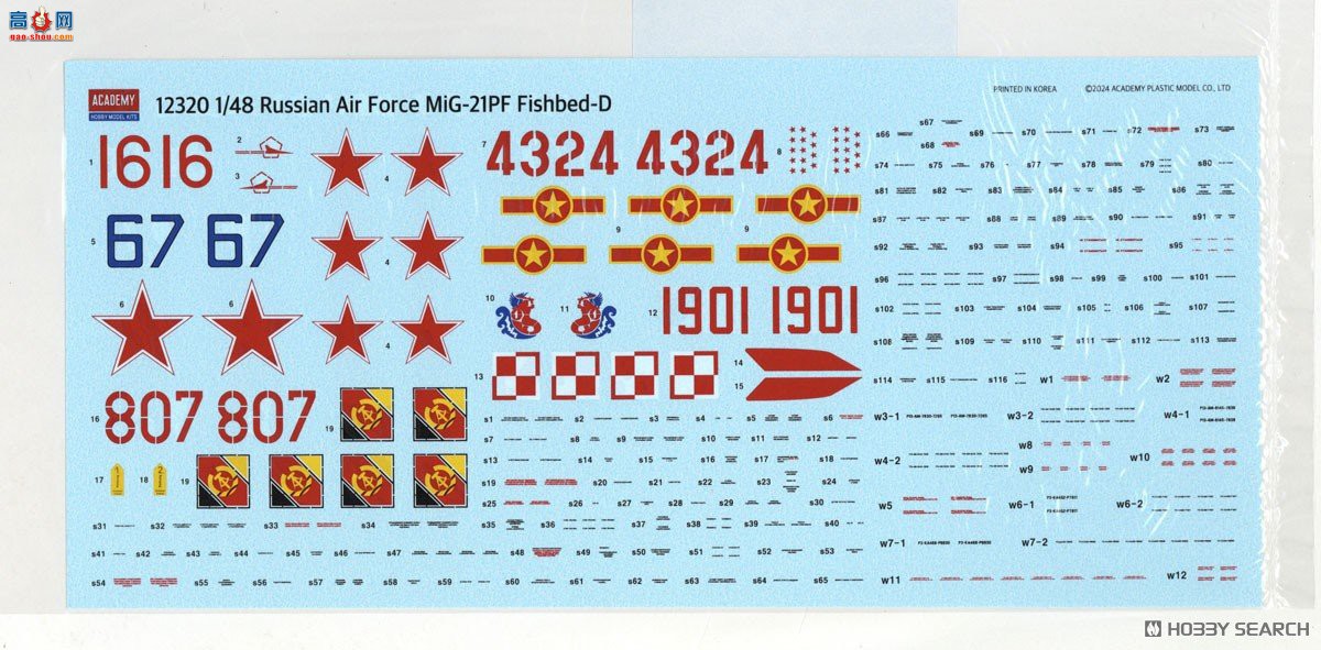 ������ACADEMY ս���� AM12320 Mig-21PF Fishbed D