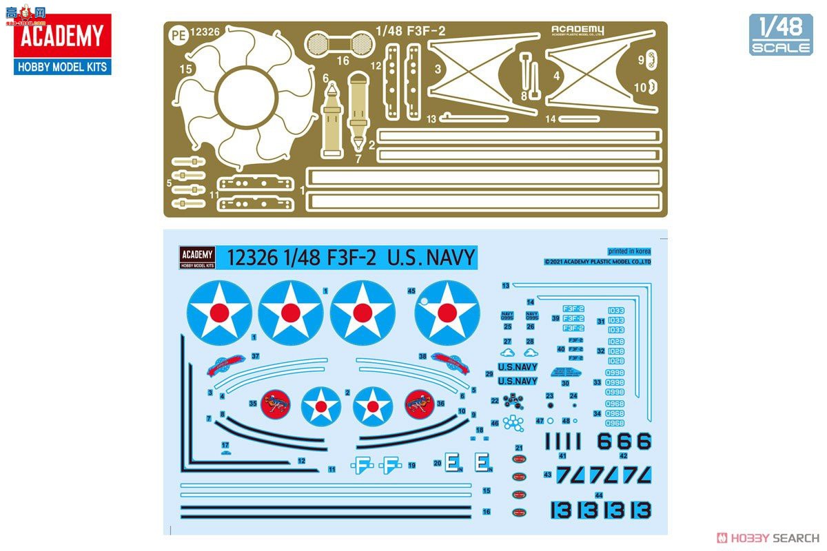 ������ACADEMY ս���� AM12326 F3F-2��Ͱ`VF-6ս��`