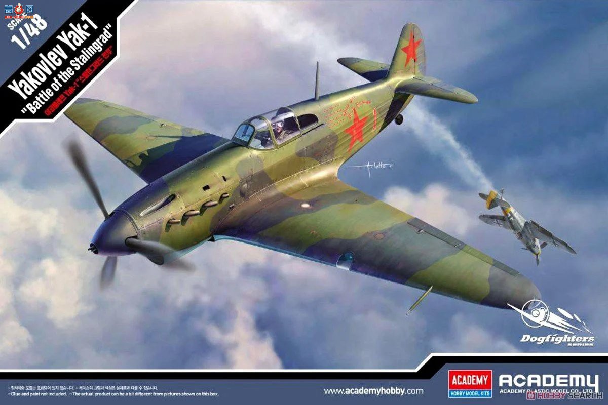 ������ACADEMY ս���� AM12343 �ſƷ��з� Yak-1��˹���ָ���ս�ۡ�