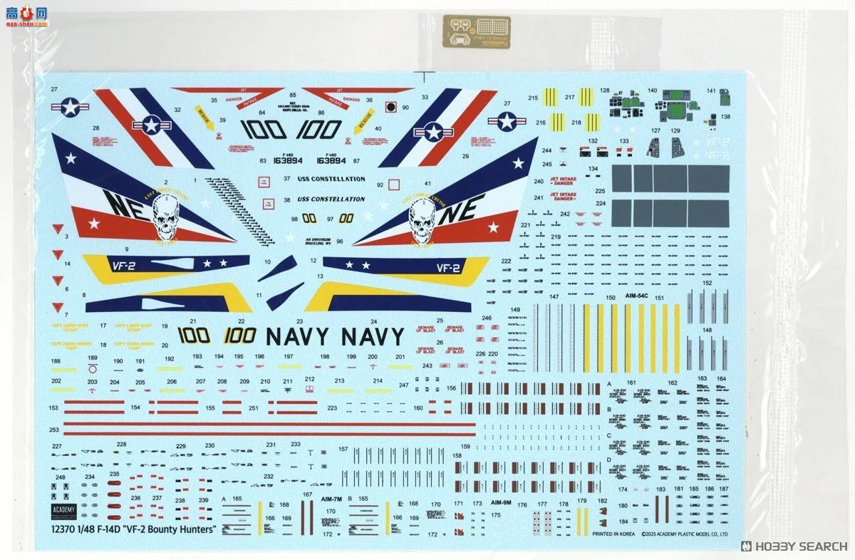 ������ACADEMY ս���� AM12370 F-14D������è��VF-2�ͽ����ˡ�