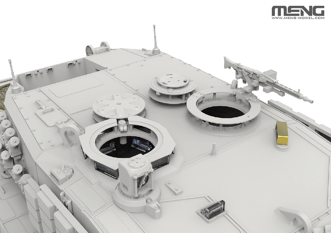 ��MENG��Ʒ��TS-058 1/35�¹���2A4��ս̹�ˣ��ڿ�����