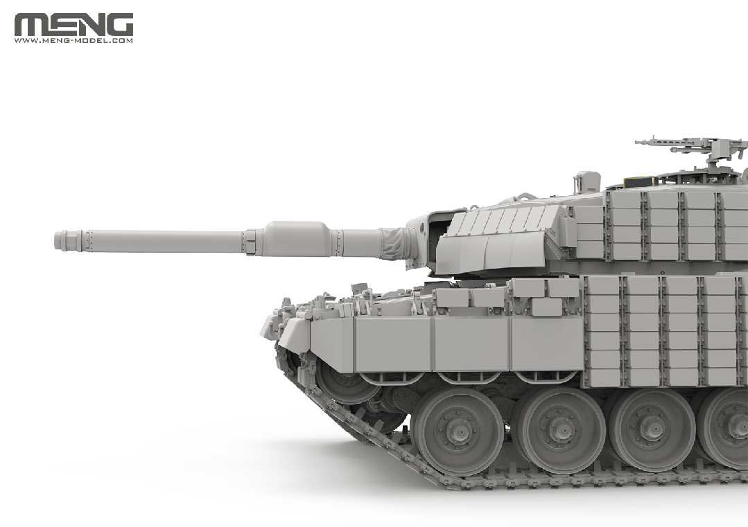 ��MENG��Ʒ��TS-058 1/35�¹���2A4��ս̹�ˣ��ڿ�����