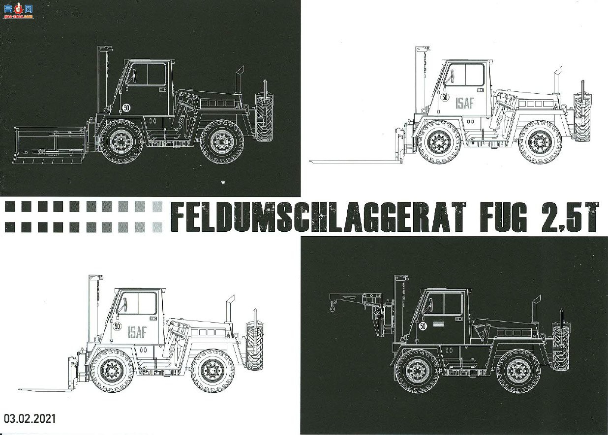 ���� TAKOM ս�� 2021 �¾�Feldumschlagger&amp;#228;t FUG 2.5T���ò泵