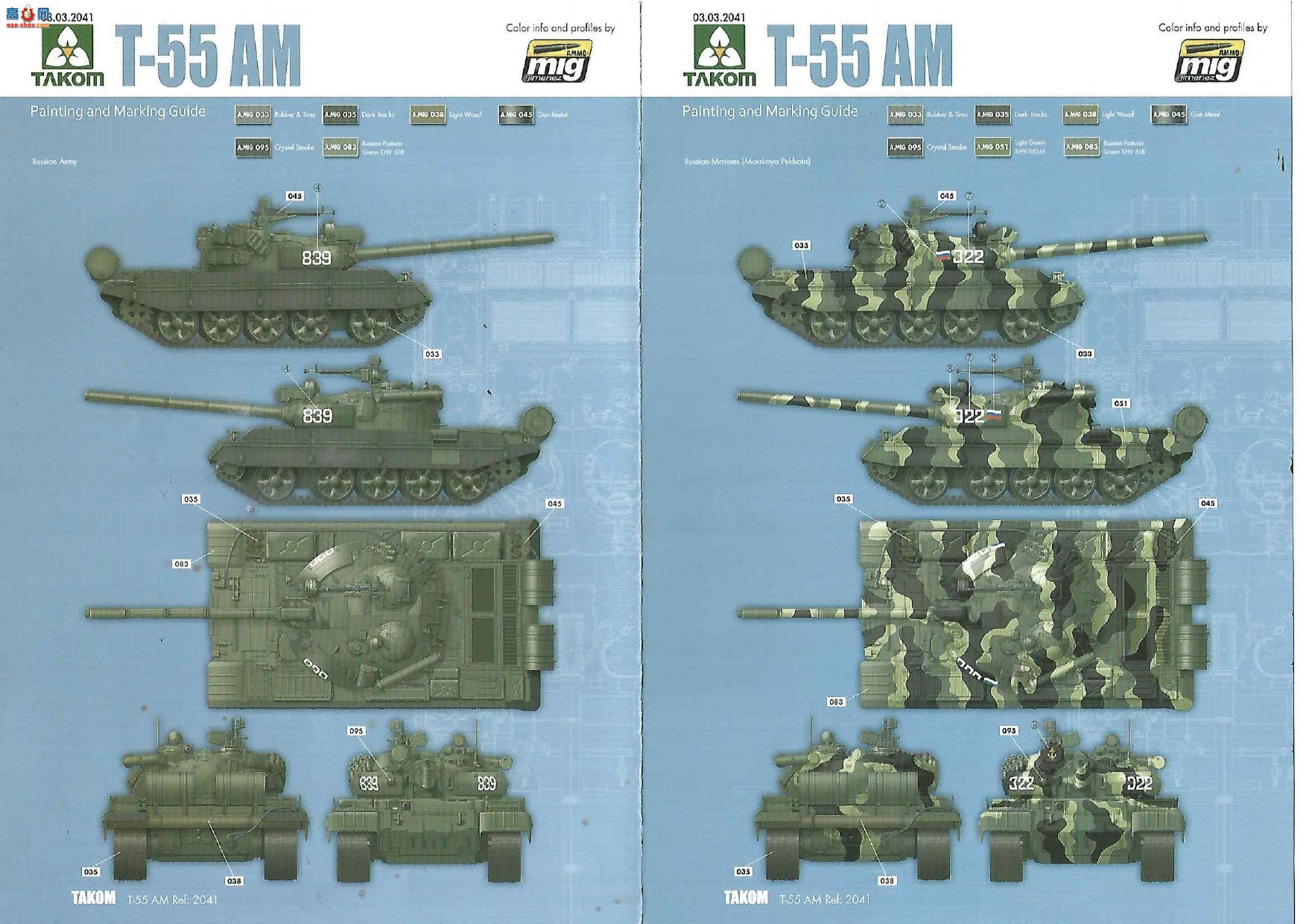 ���� TAKOM ս�� 2069 �й�59/69-1ʽ����̹��