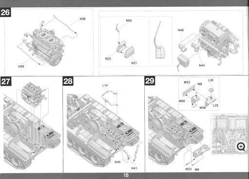 TAKOM ���� 2100 �ڱ�A��Sd.Kfz.171.267����ָ����̹��2��1��ȫ���κ�˫����Ϳ��