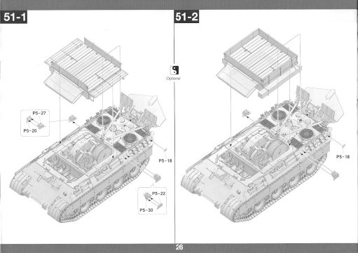 TAKOM ���� 2100 �ڱ�A��Sd.Kfz.171.267����ָ����̹��2��1��ȫ���κ�˫����Ϳ��