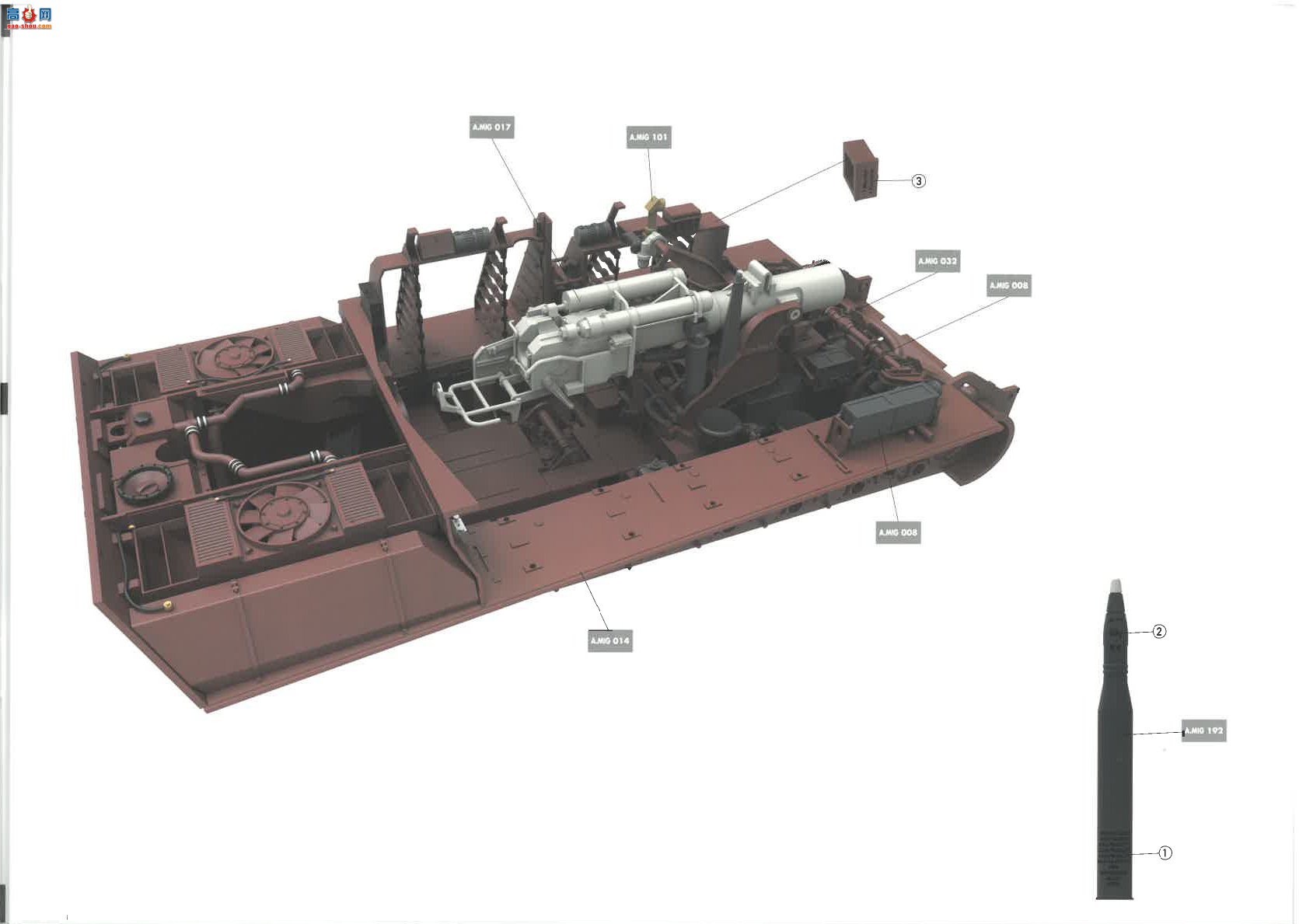 TAKOM ���� ���� 2118 �Ա� G2 ȫ�ڹ� Sd.Kfz.173