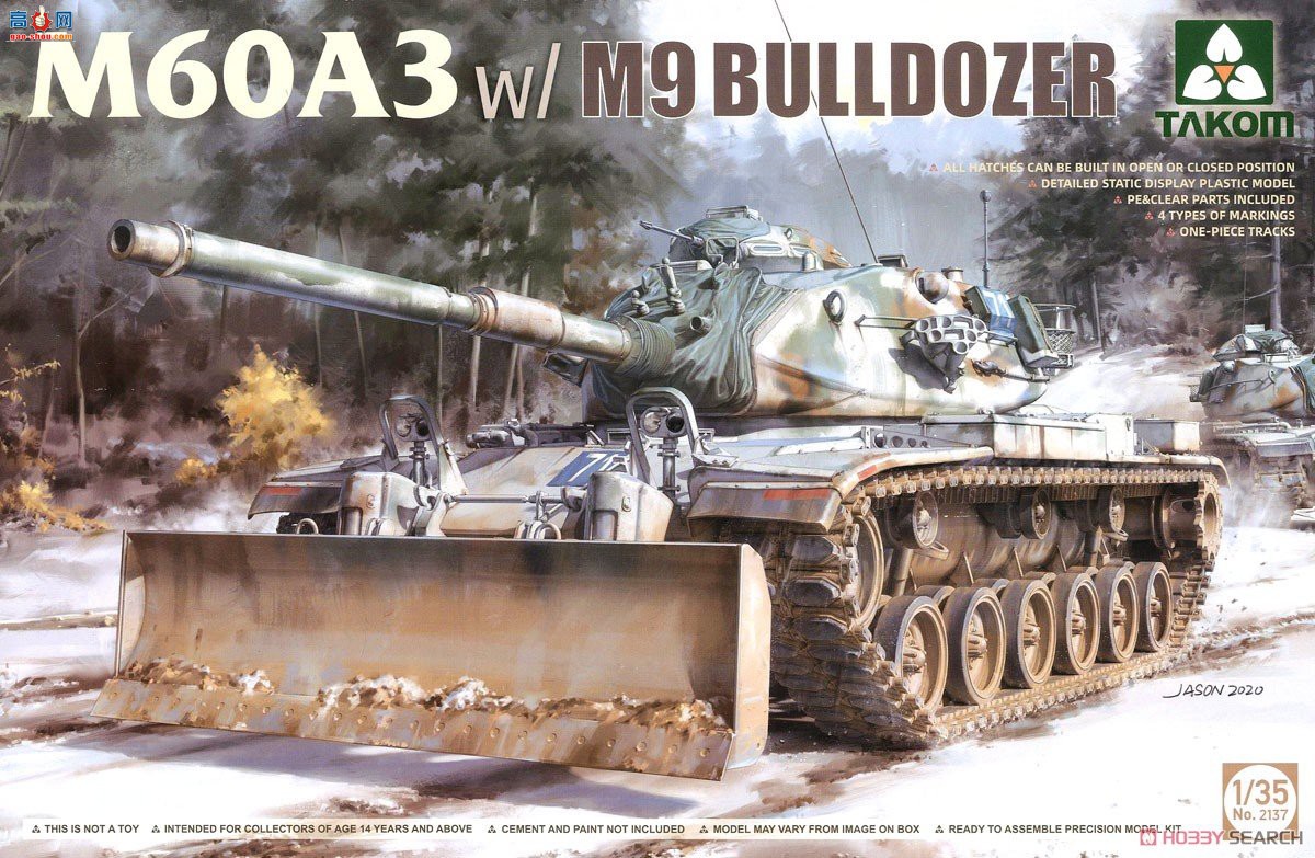 ����TAKOM ̹�� 2137 M60A3 ��M9������