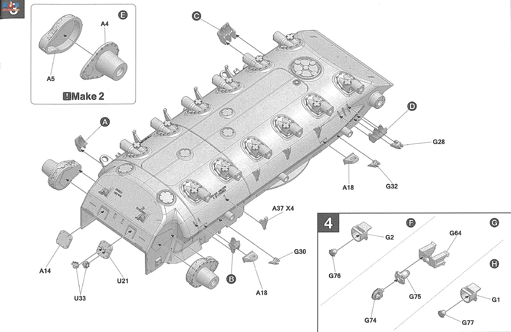 ����TAKOM ̹�� 2142 M60A1��ERA��M9������