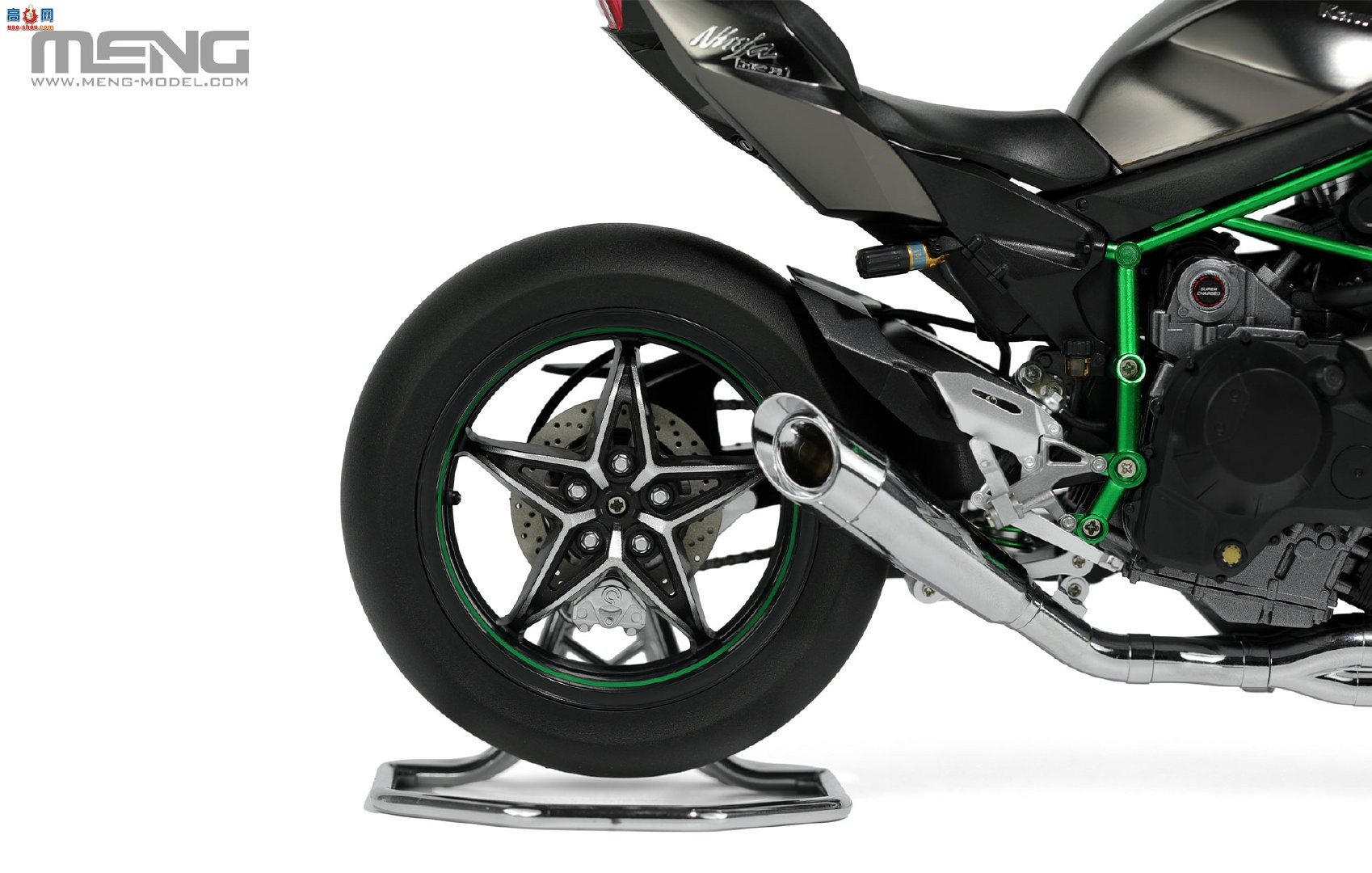 ��MENG��Ʒ����ɫ��1/9����Ninja H2R 2018������