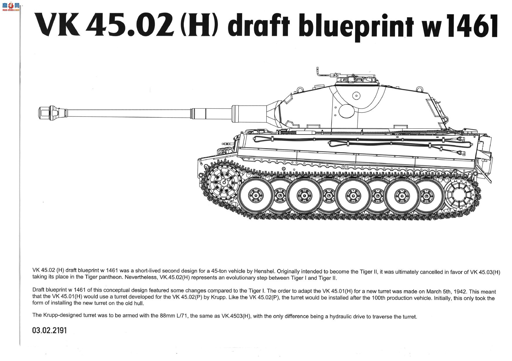 ����TAKOM ̹�� 2191 VK45.02(H)`��ͼ�ݸ�`1461