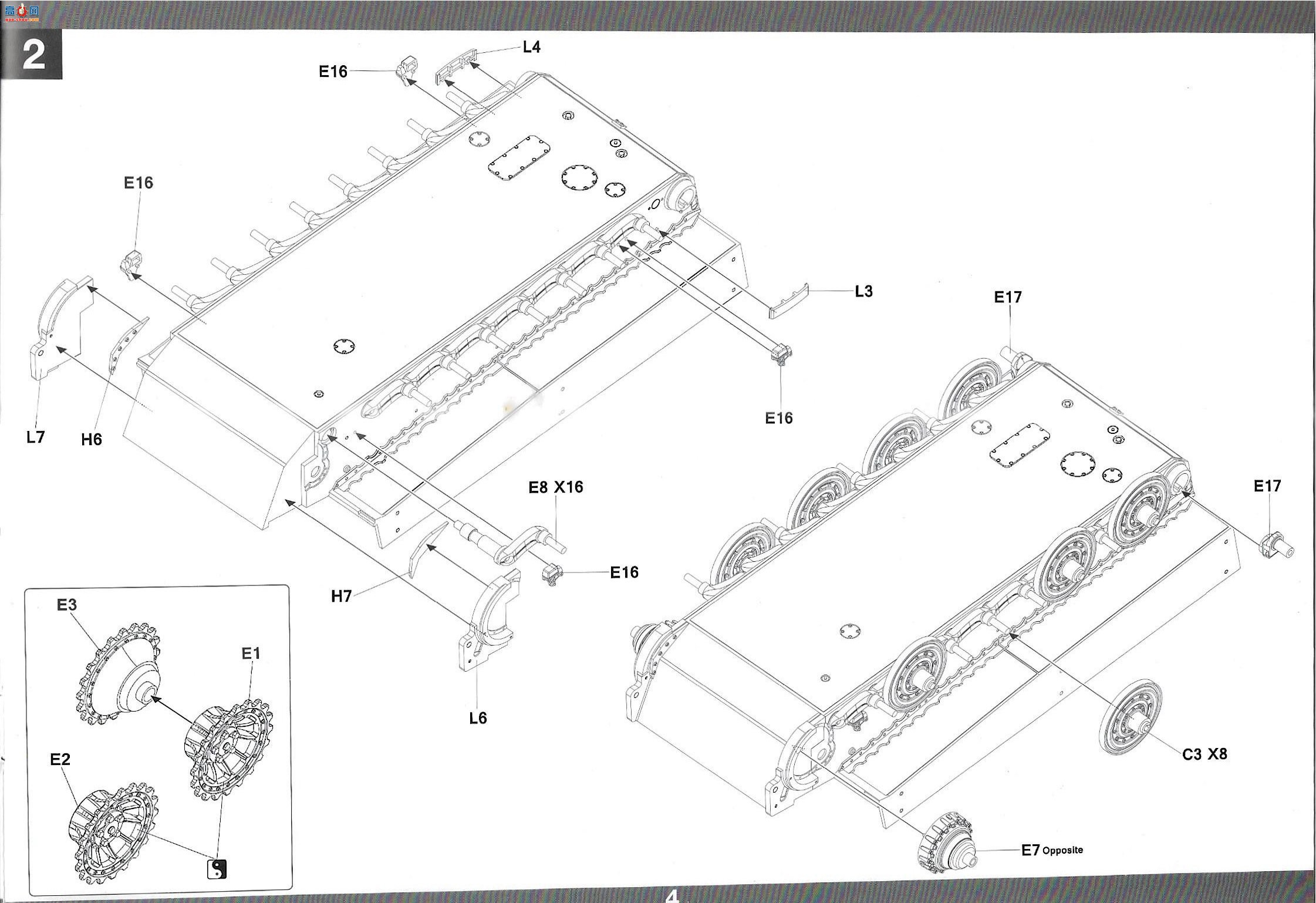 ����TAKOM ̹�� 2192 Sd.Kfz.181 Pz.Kpfw.VI Ausf.E Tiger I`ʵ��ƻ�`3��1
