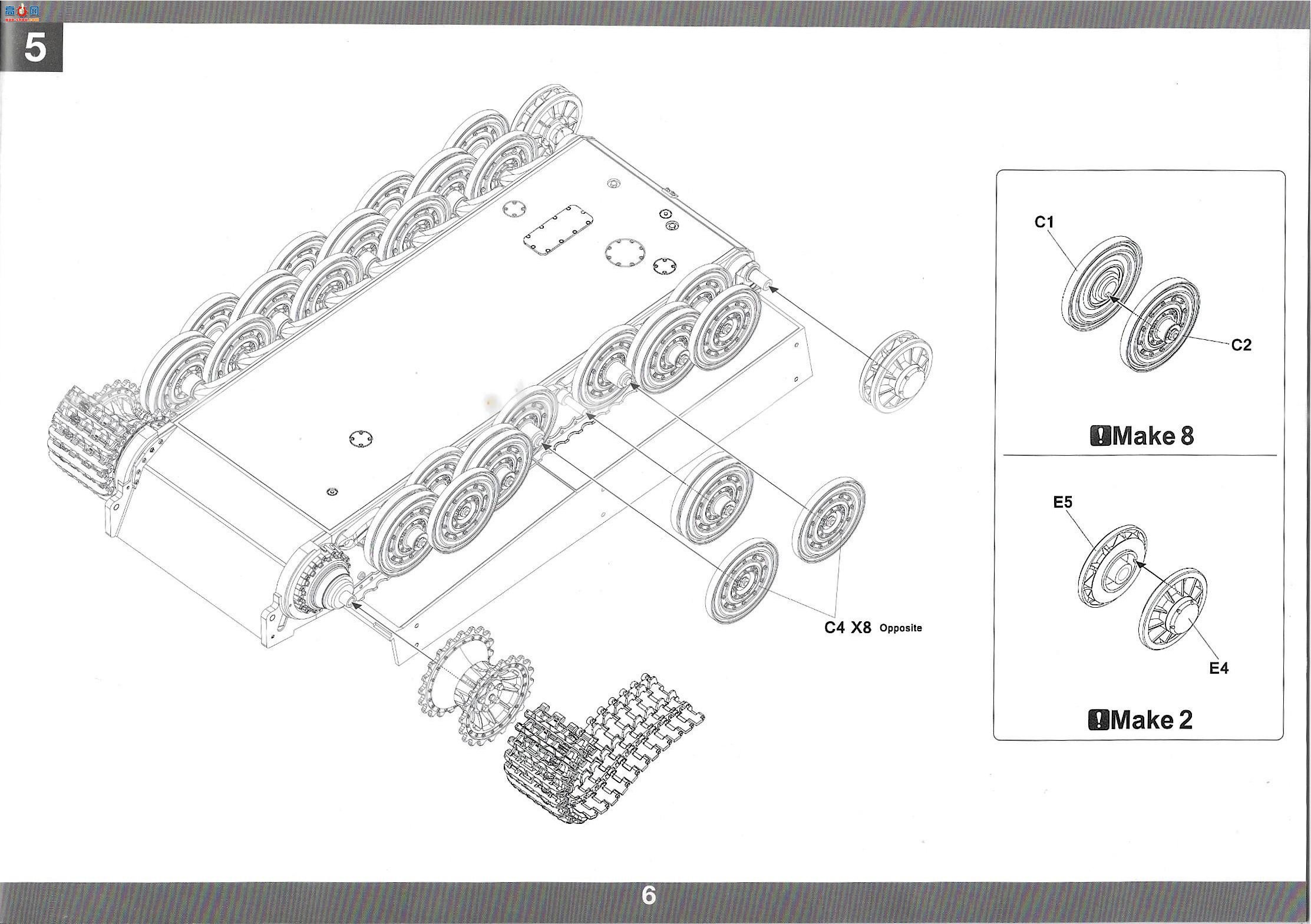 ����TAKOM ̹�� 2192 Sd.Kfz.181 Pz.Kpfw.VI Ausf.E Tiger I`ʵ��ƻ�`3��1