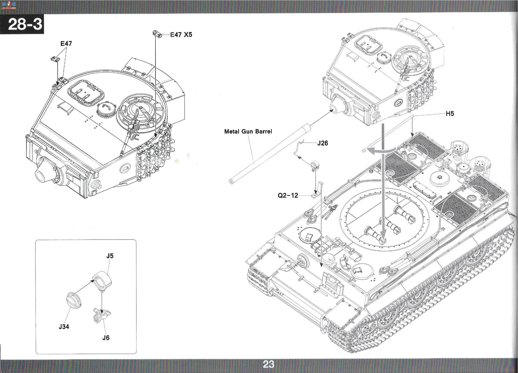 ����TAKOM ̹�� 2192 Sd.Kfz.181 Pz.Kpfw.VI Ausf.E Tiger I`ʵ��ƻ�`3��1