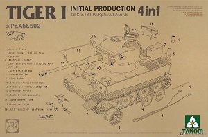 ����TAKOM ̹�� 2197 Tiger I �������͡�4��1��