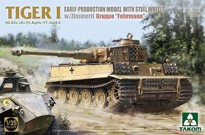 ����TAKOM ̹�� 2202 Sd.Kfz.181 Pz.Kpfw.VI Ausf.E Tiger I �����ʹ�����