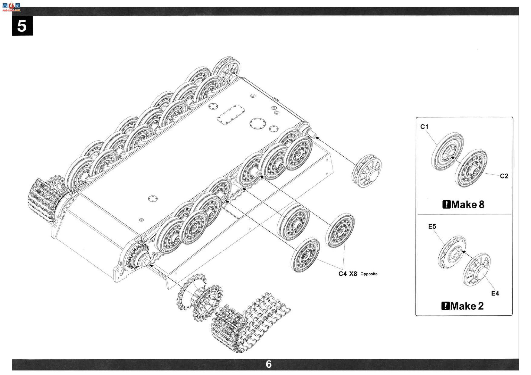 ����TAKOM ̹�� 2202 Sd.Kfz.181 Pz.Kpfw.VI Ausf.E Tiger I �����ʹ�����