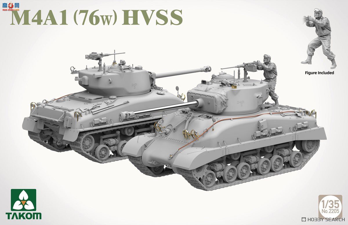 ����TAKOM ̹�� 2205 M4A1 (76w) HVSS