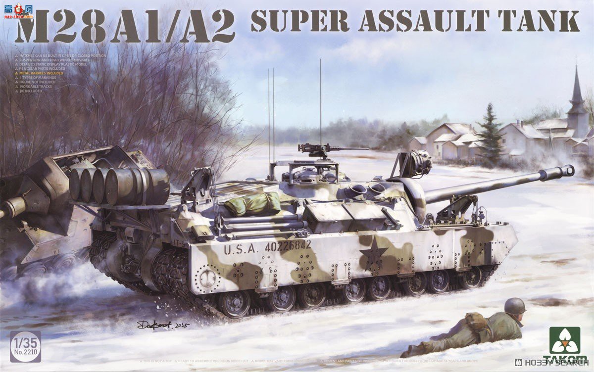 ����TAKOM ̹�� 2210 M28A1/A2������ͻ��̹��