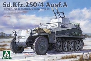 ����TAKOM ���Ĵ� 2211 Sd.Kfz.250/4 A�����ͷ���װ���˱���