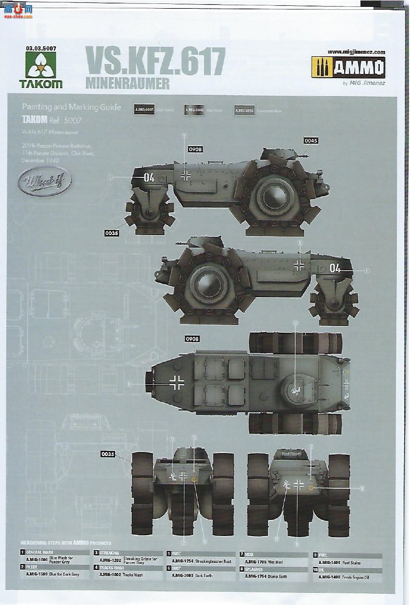 ����TAKOM ɨ�׳� 5007 Krupp Roymer + Vs.Kfz.617