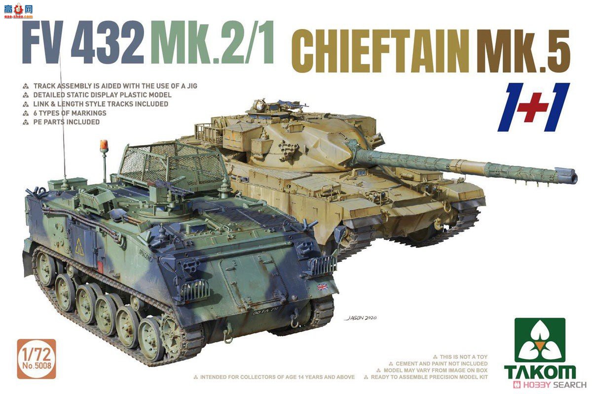 ����TAKOM ̹�� 5008 FV432 Mk.2/1+Chieftain Mk.5