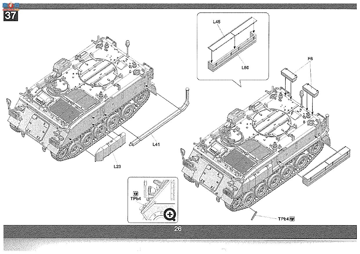 ����TAKOM ̹�� 5008 FV432 Mk.2/1+Chieftain Mk.5