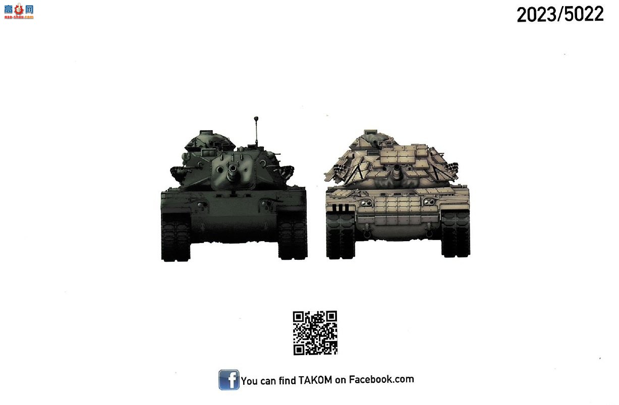 ����TAKOM ̹�� 5022 M60A1 wERA &amp; M60A3 1+1