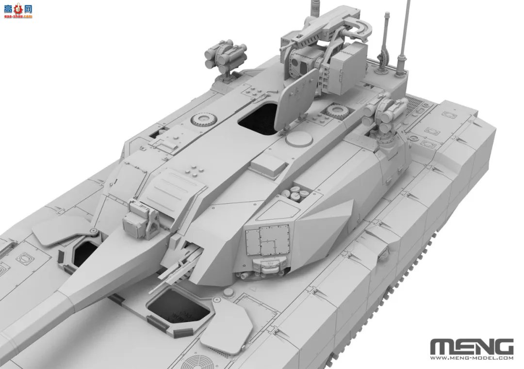 ��MENG��Ʒ��TS-062 1/35 �й�ZTZ-100��ս̹��