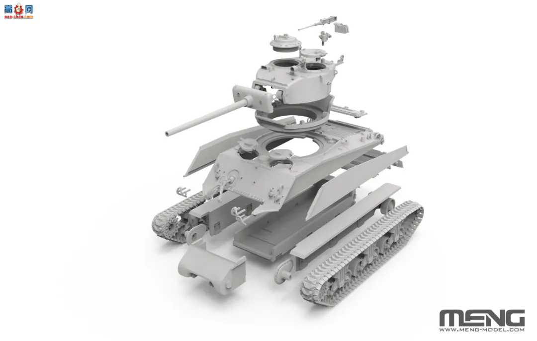 ��MENG��Ʒ��1/72ϵ�в�Ʒ72-019 ����M4A3��76��W��л����������̹��