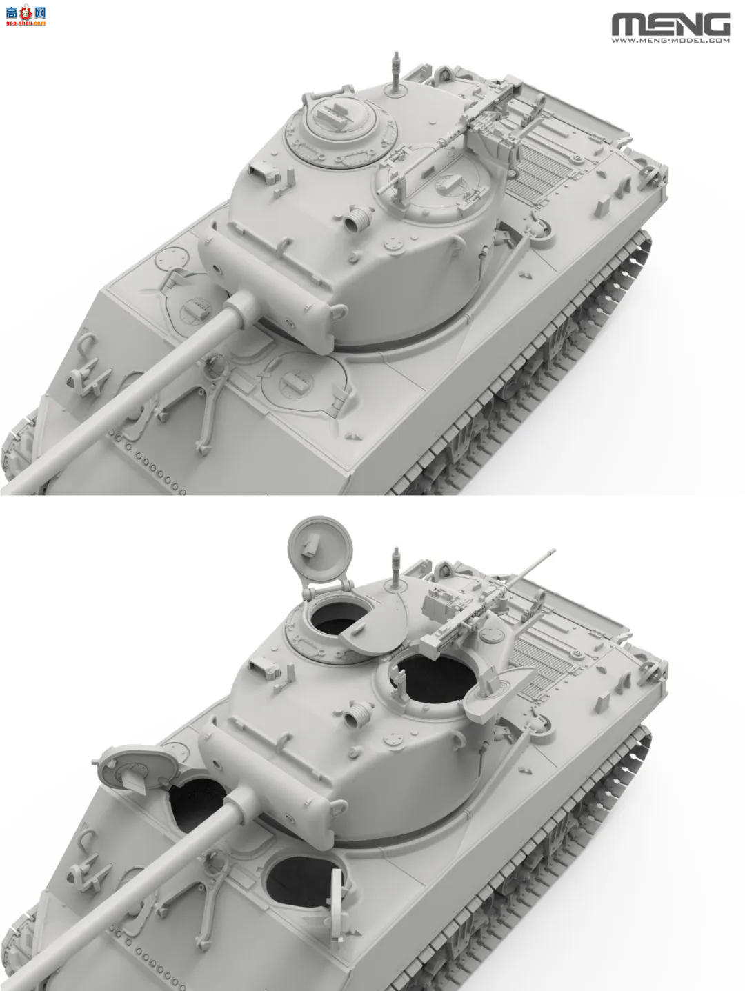 ��MENG��Ʒ��1/72ϵ�в�Ʒ72-019 ����M4A3��76��W��л����������̹��