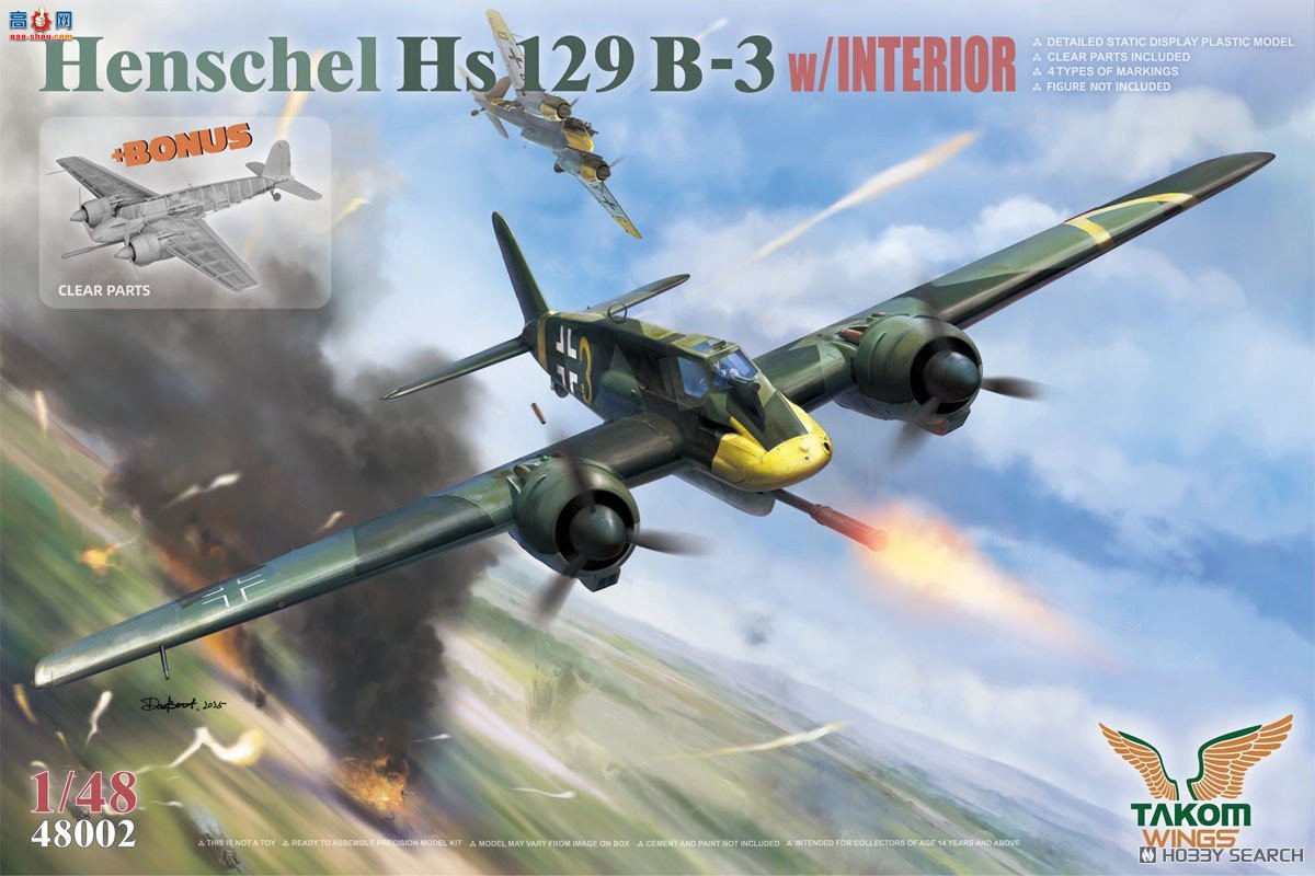����TAKOM ս���� 48002 ����� Hs129B-3