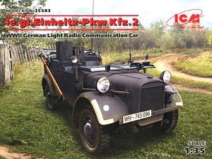 ICM 35583 le.gl.Einheitz-Pkw Kfz.2 ս¹ߵͨų