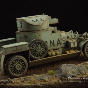 兰彻斯特4x2是世界大战期间使用的第二多的装甲车