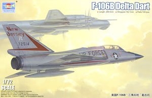 小号手 截击机 01683 美国F-106B“三角标枪”截击机
