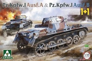 ����TAKOM ̹�� 2145 Panzer I Type A & Type B2