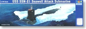 小号手 05904 美国海狼级攻击型潜艇